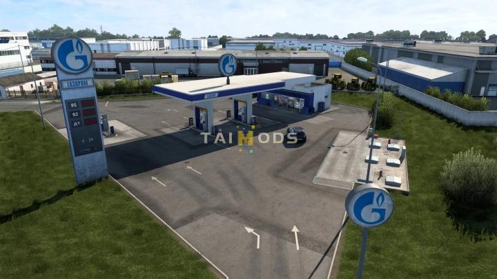 ETS2 - Beautiful Gas Stations (1.40.x)