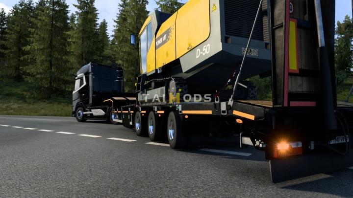 ETS2 - Steerable & Liftable Axles V1.0 (1.41.x)