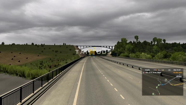 ETS2 - Realistic Brutal Weather Unforgiving V6.6 (1.40.x)