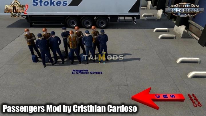 ETS2 - Passengers Mod V1.3 (1.40.x)