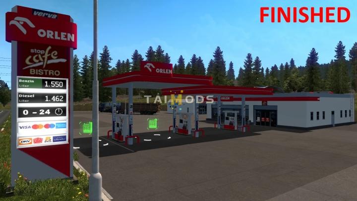 ETS2 - Real European Gas Stations Reloaded 19.05.2021 (1.40.x)