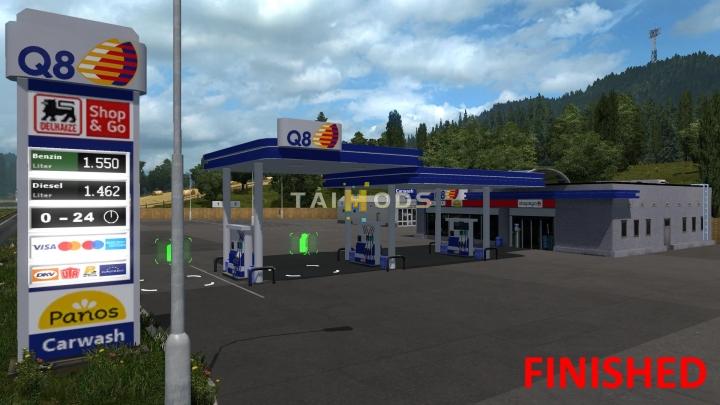 ETS2 - Real European Gas Stations Reloaded 19.05.2021 (1.40.x)