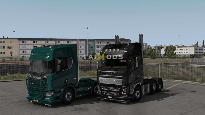 ETS2 - Custom Tuning Pack TruckersMP V1.0 (1.40.x)