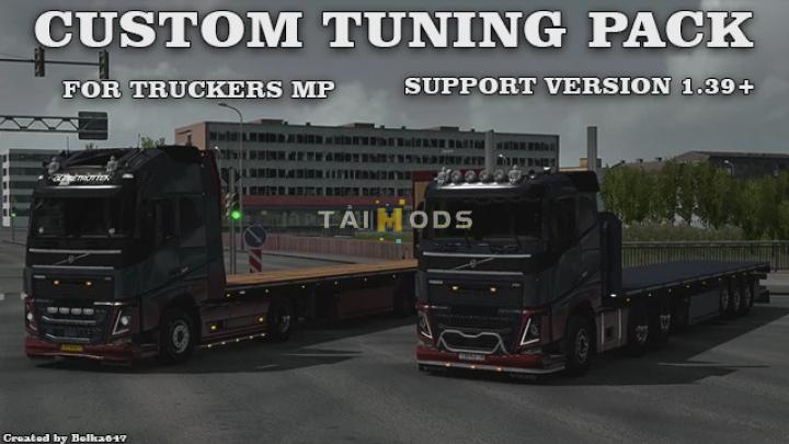 ETS2 - Custom Tuning Pack TruckersMP V1.0 (1.40.x)