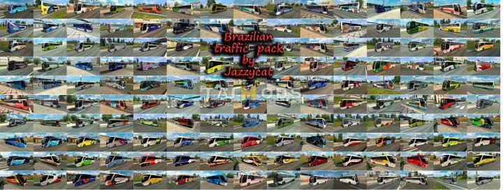 ETS2 - Brazilian Traffic Pack V3.3 (1.40.x)