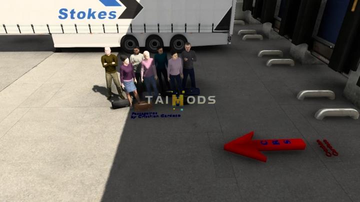 ETS2 - Passenger Mod (1.40.x)