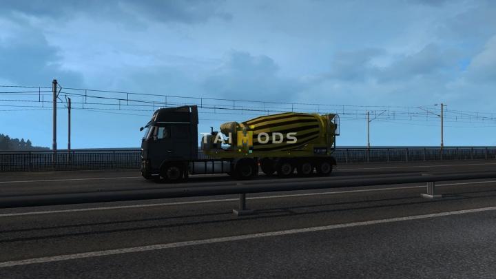ETS2 - Multiple Trailers in Traffic Mod V7.0 (1.40.x)