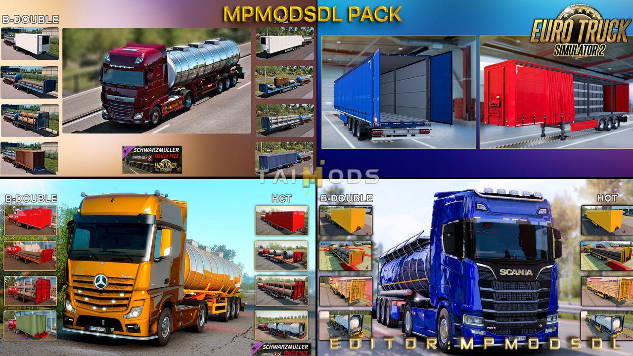 ETS2 - Single-Multiplayer Mod Pack (1.39.x)