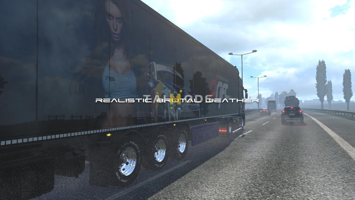 ETS2 - Realistic Brutal Weather V5.9 (1.39.x)
