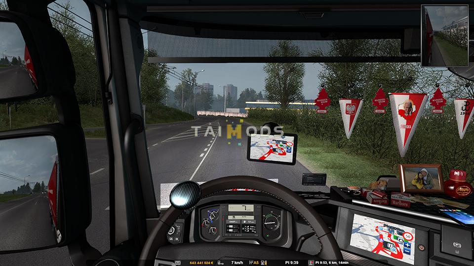 ETS2 - GPS RG Pro Red HD V6.0 (1.39.x)