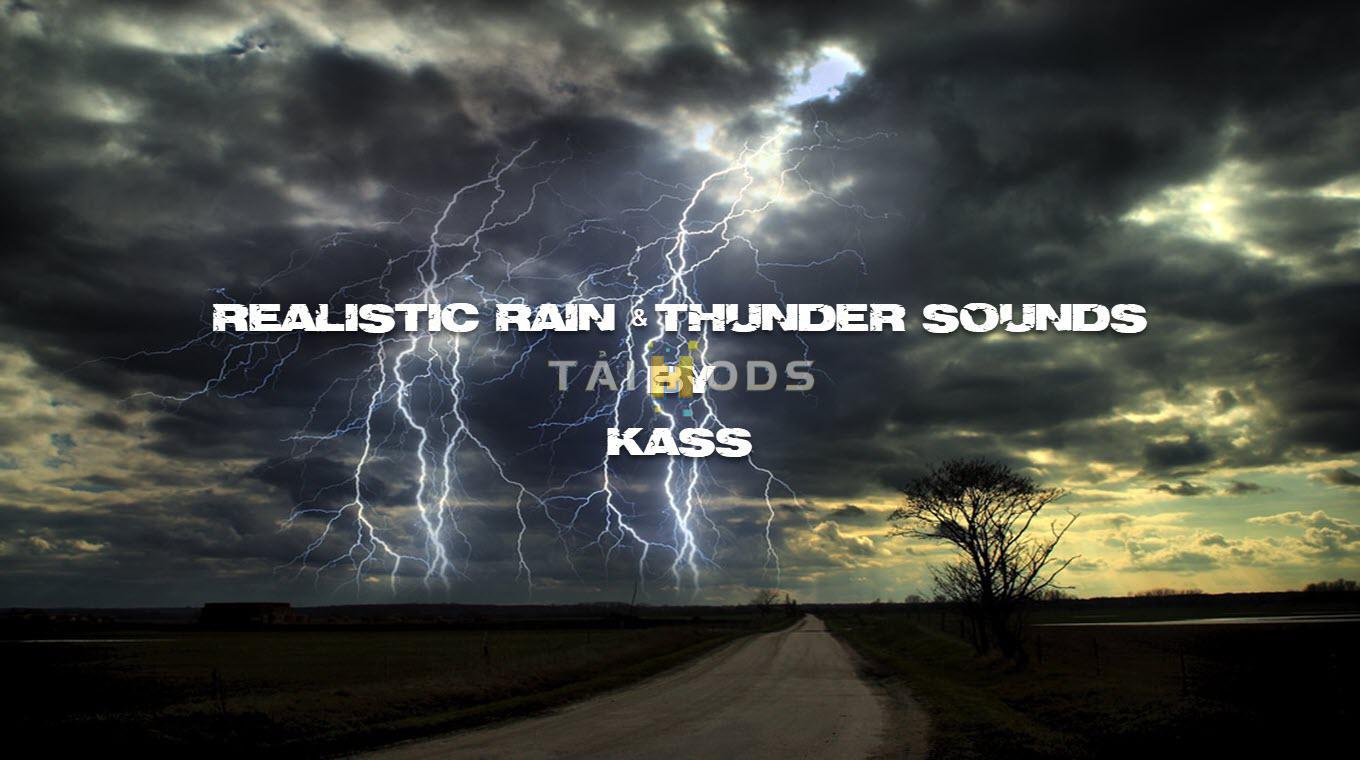 ETS2 - Realistic Rain & Thunder Sounds Mod V3.7 (1.39.x)