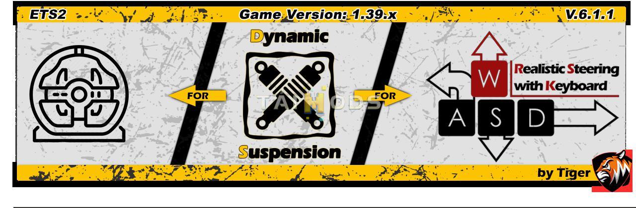 ETS2 -Dynamic Suspension V6.1.1 (1.39.x)