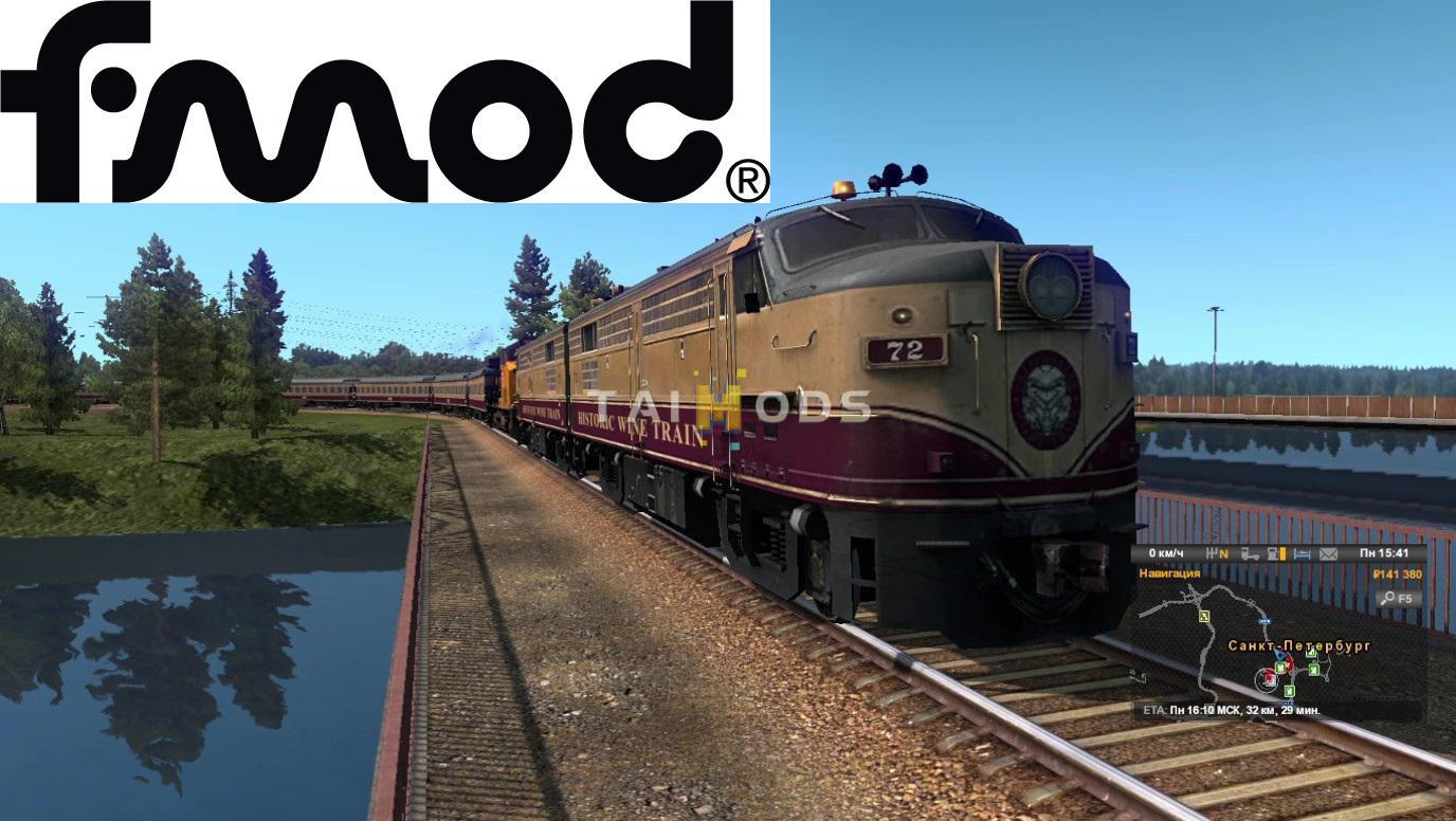 ETS2 - Trains Everywhere Road Nightmare (1.38.x)