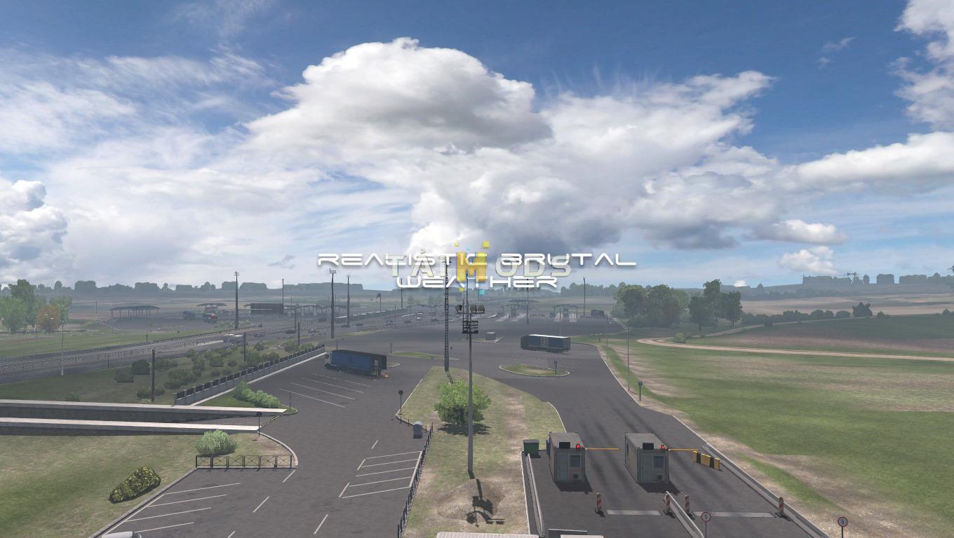 ETS2 - Realistic Brutal Weather V5.5 (1.38.x)