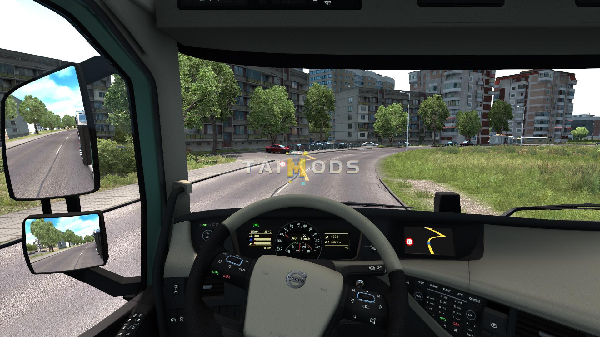 ETS2 - Heads Up Display V1.1 (1.38.x)