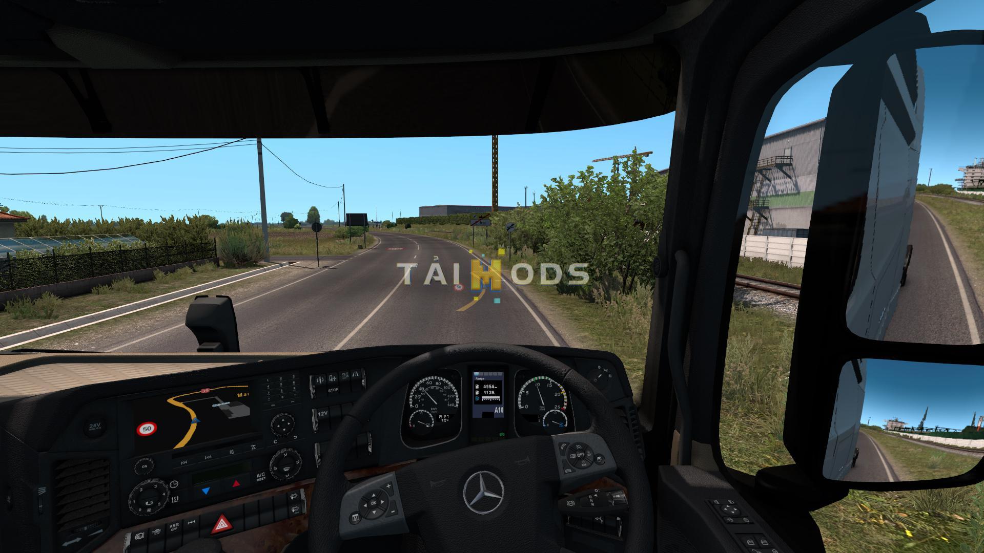 ETS2 - Heads Up Display V1.1 (1.38.x)