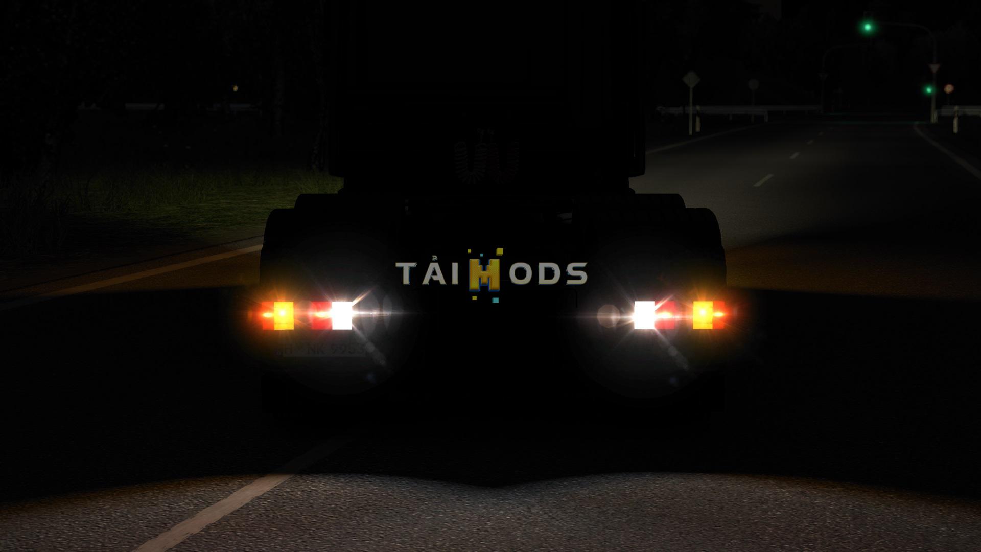 ETS2 - Addon Realistic Healistic Headlights (1.38.x)