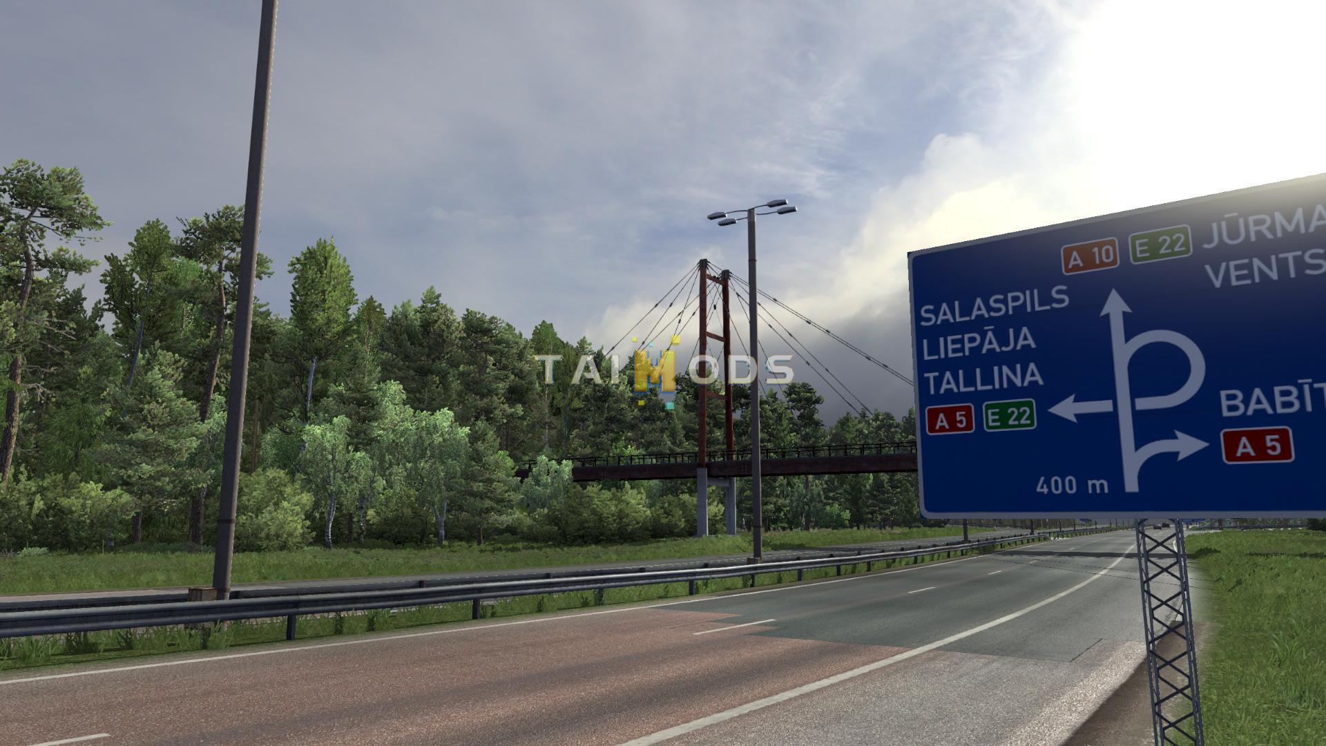 ETS2 - Riga Metro Area Rebuild/Pierigas Parbuve V0.2 (1.38.x)