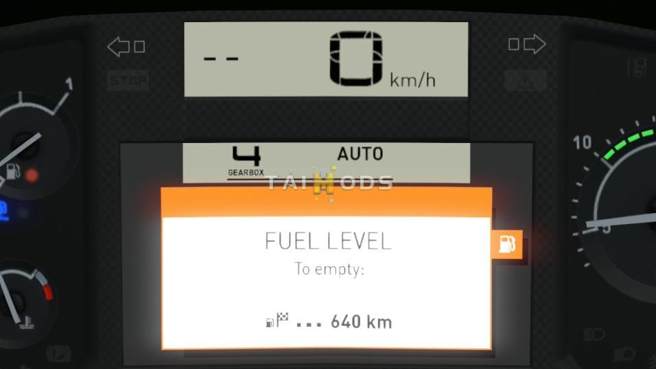 ETS2 - Renault T Realistic Dashboard Computer (1.38.x)