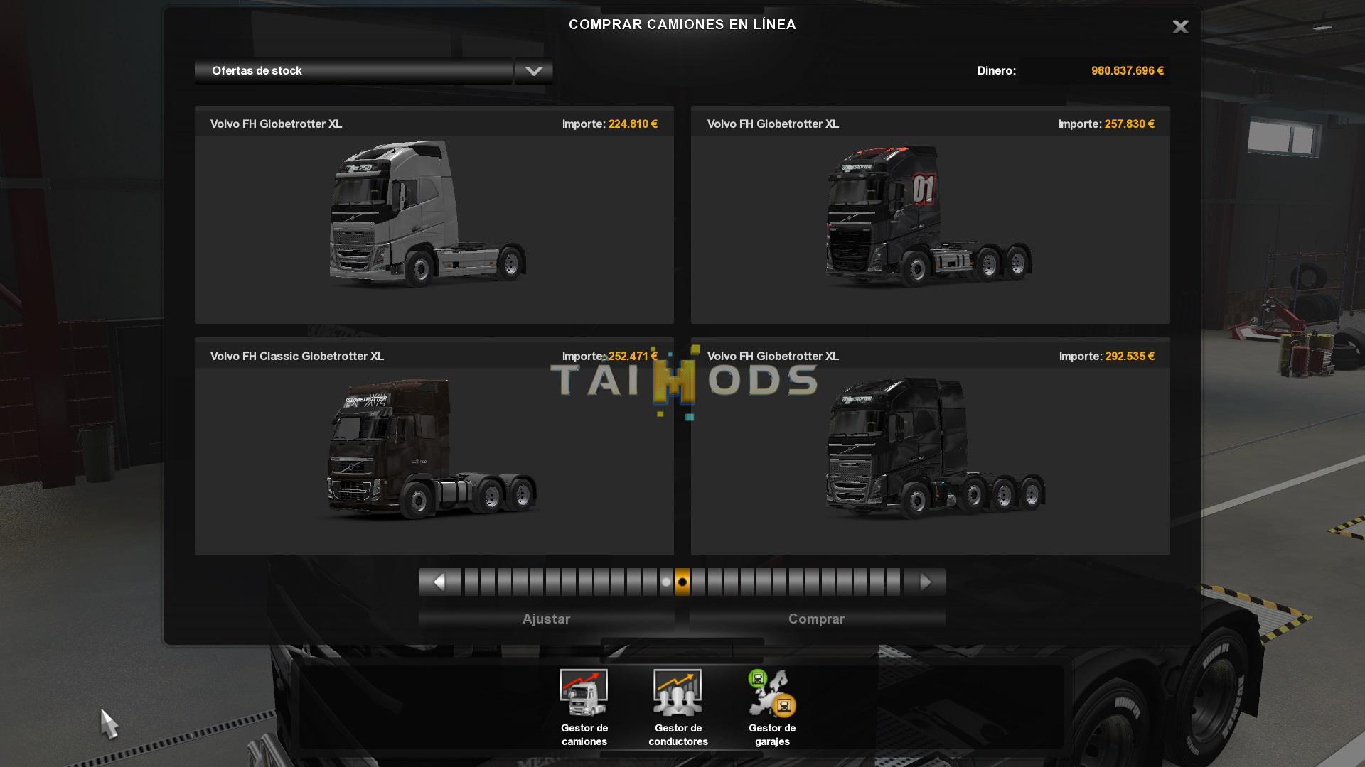 ETS2 - Volvo FH16 Customizable (MP) 1.37.x