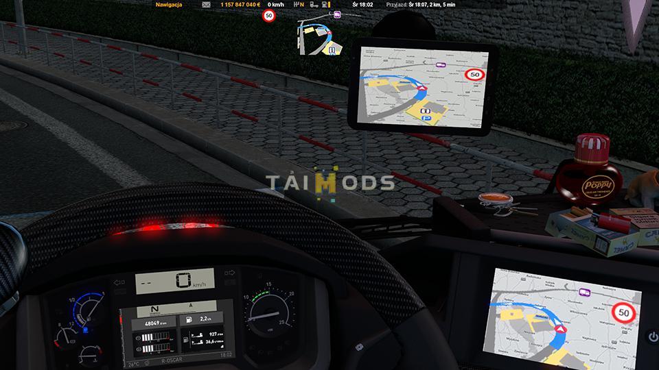 ETS2 - GPS RG Pro Blue V4 (1.37.x)