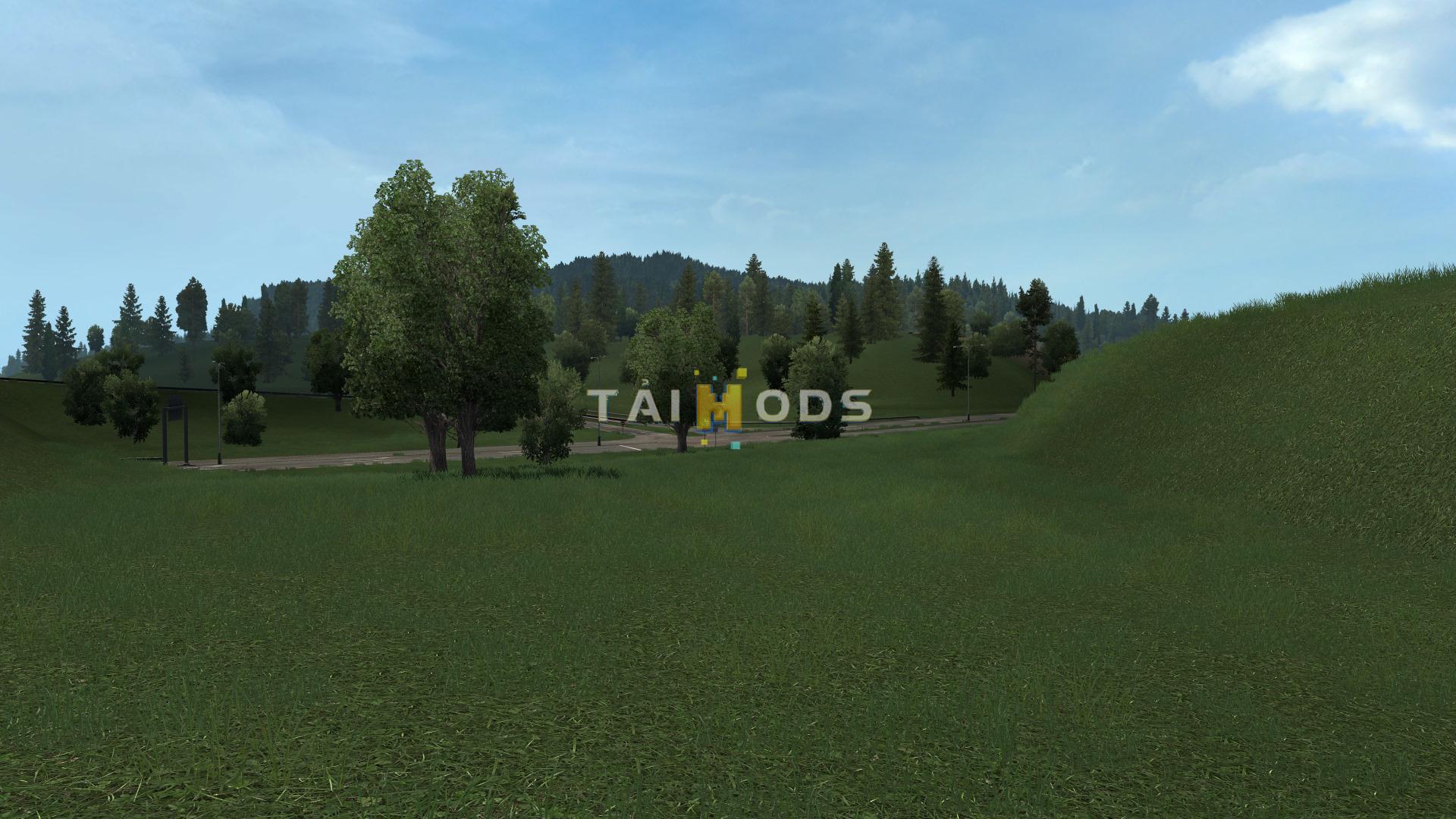 ETS2 - Mod Grass V1.0 (1.38.x)