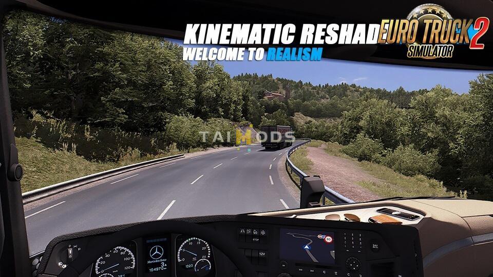 ETS2 - Kinematic Reshade Reborn V1.9 (1.37.x)