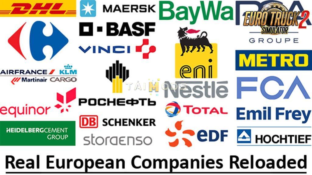 ETS2 - Real European Companies V1.4 (1.37.x)