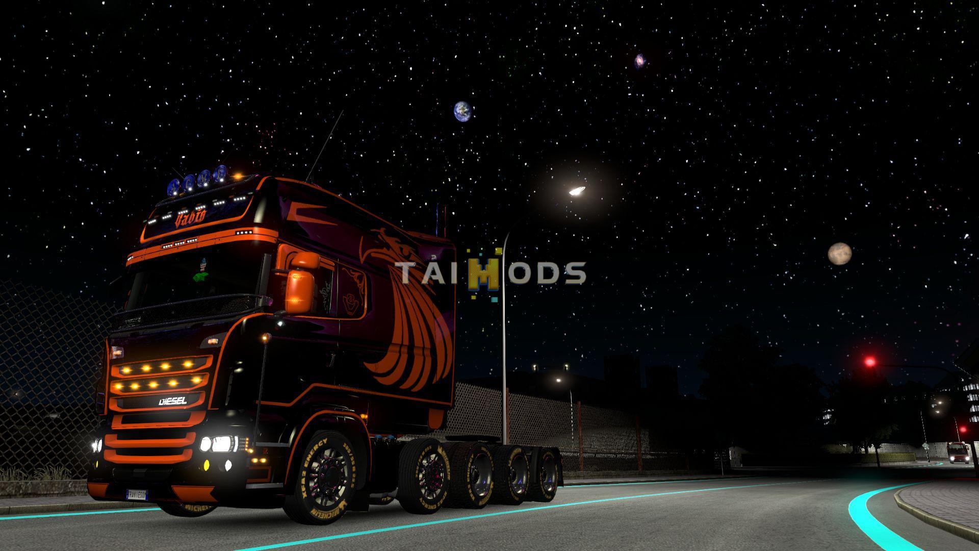 ETS2 - Starry Nights - Noches Estrelladas (1.37.x)