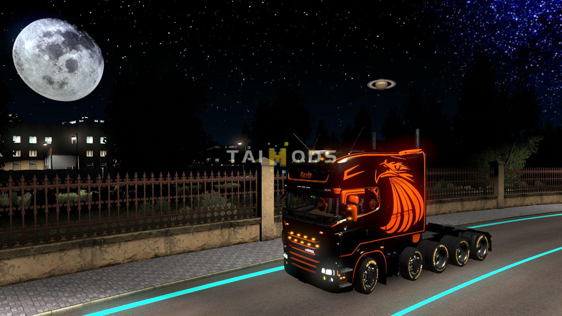 ETS2 - Starry Nights - Noches Estrelladas (1.37.x)