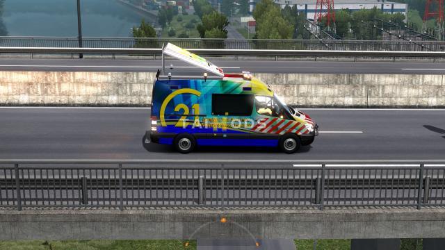 ETS2 - Pilot and Escort Vehicles International Truck (1.37.x) (1.35.x)