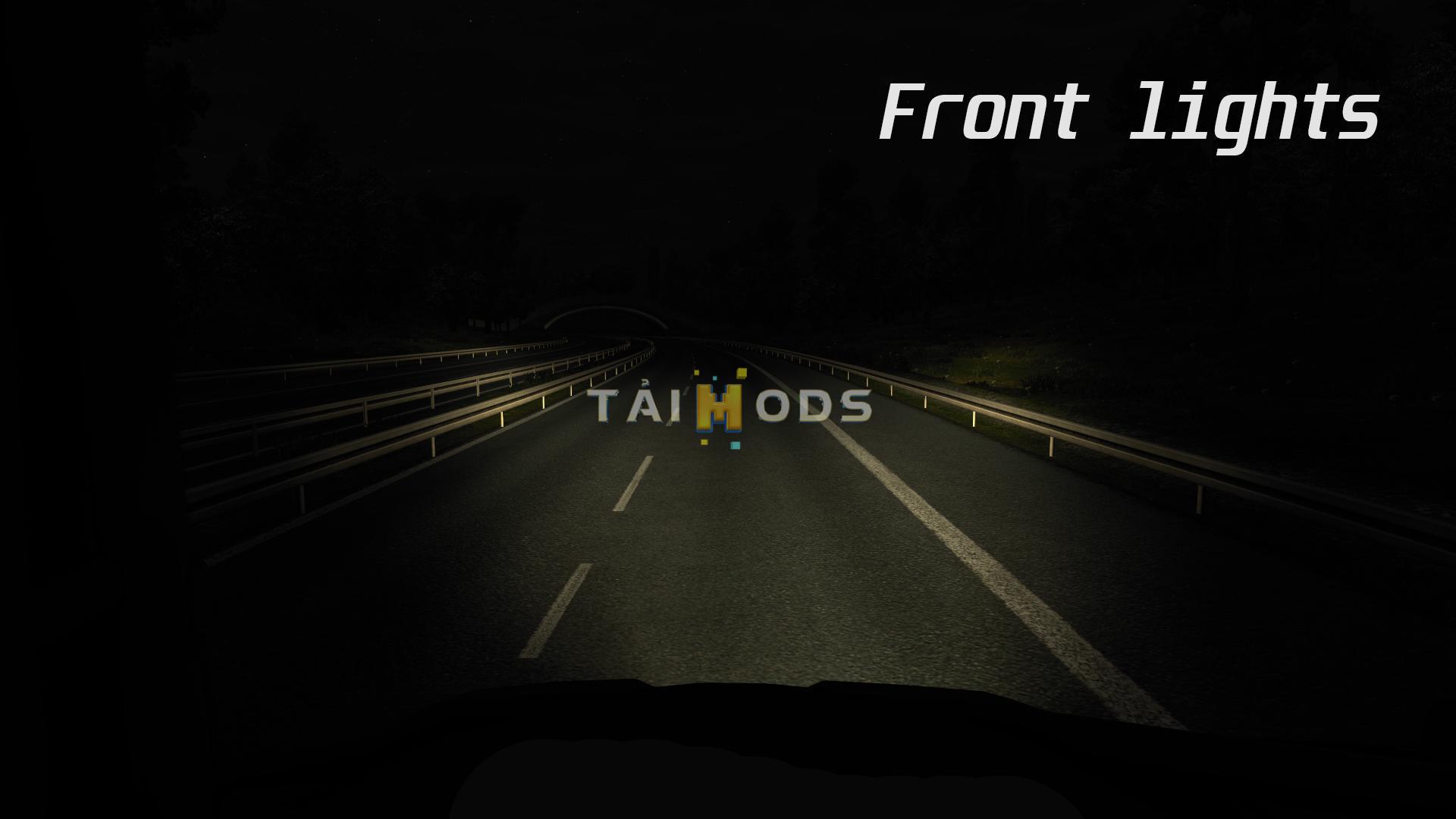 ETS2 - Realistic Headlights V1.0 (1.37.x)
