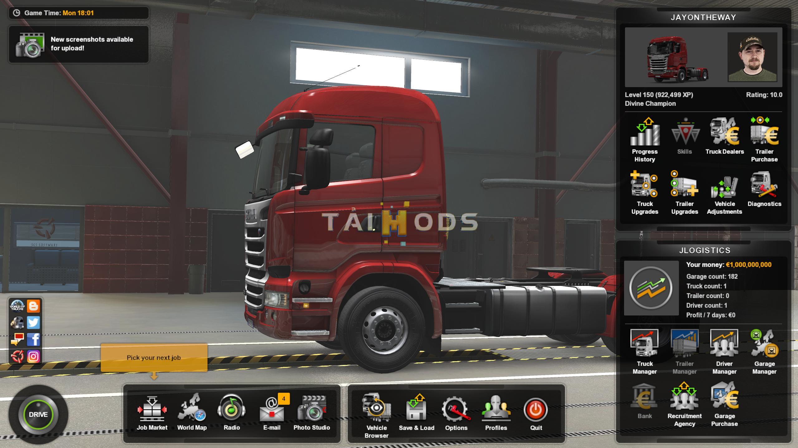 ETS2 - Profile for The Game Version 1.37 V1.0 (1.37.x)
