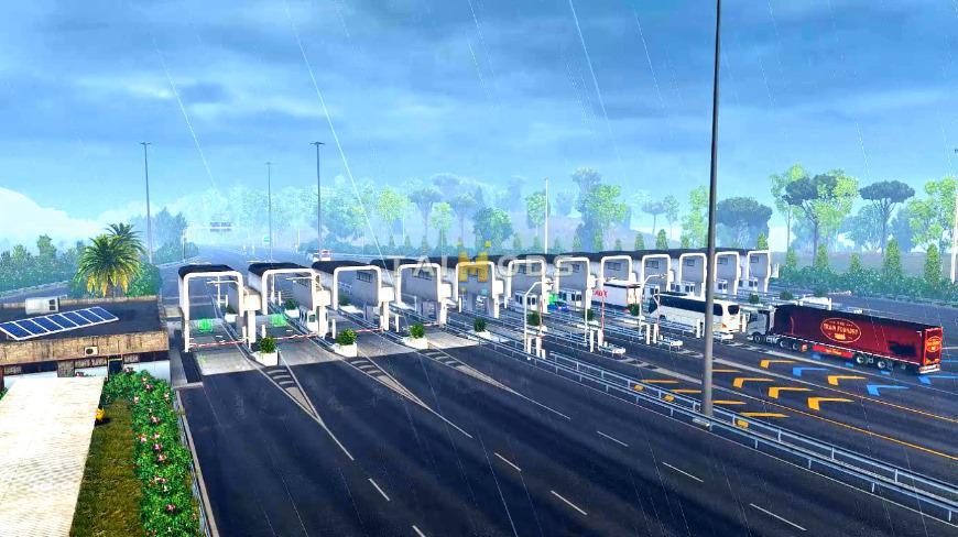 ETS2 - Weather Mod V5.4 (1.37.x)