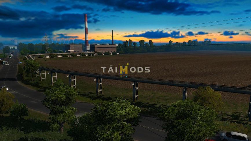 ETS2 - Weather Mod V5.4 (1.37.x)
