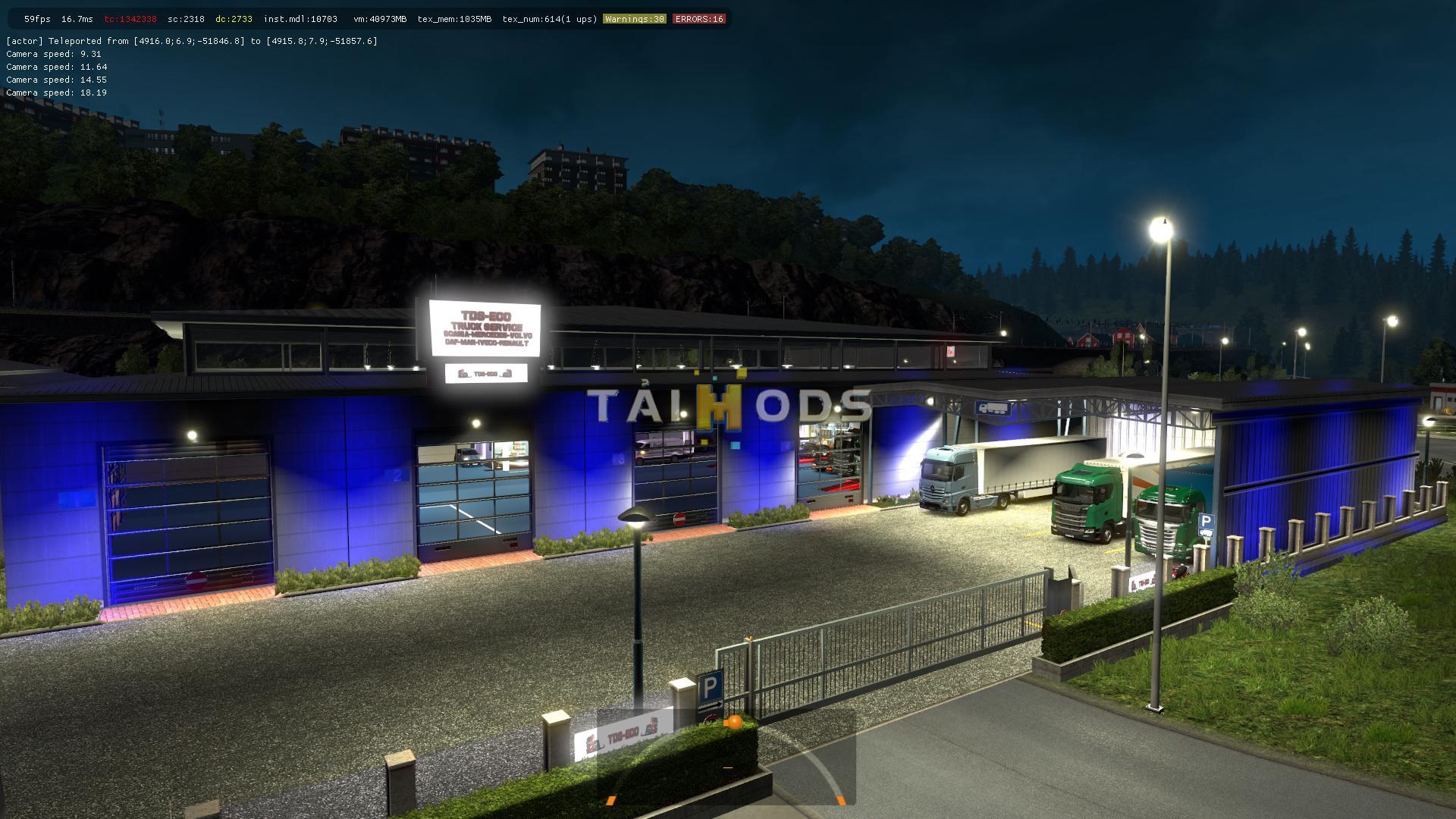 ETS2 - New Prefabs for Companies and Garages V3.0 (1.36.x)
