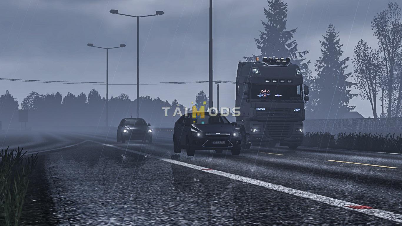 ETS2 - Realistic Brutal Weather V4.2.1 (1.36.x)