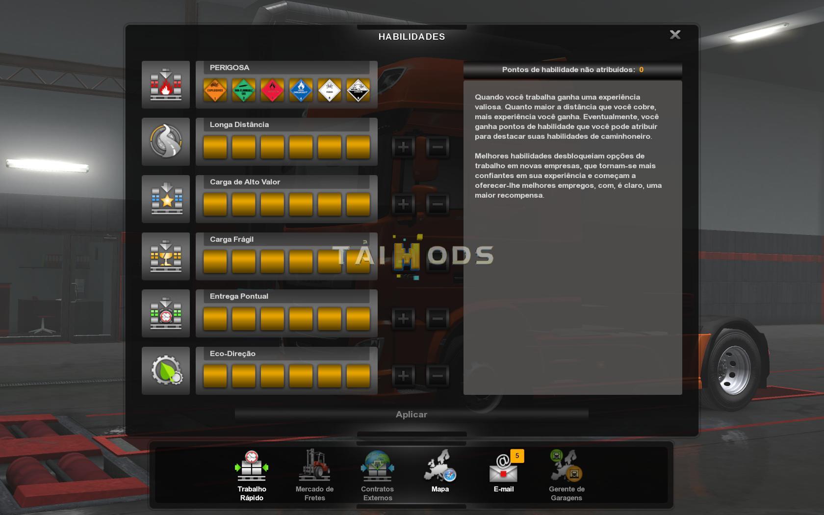ETS2 - Test Of Buses Profile Mod (1.36.x)