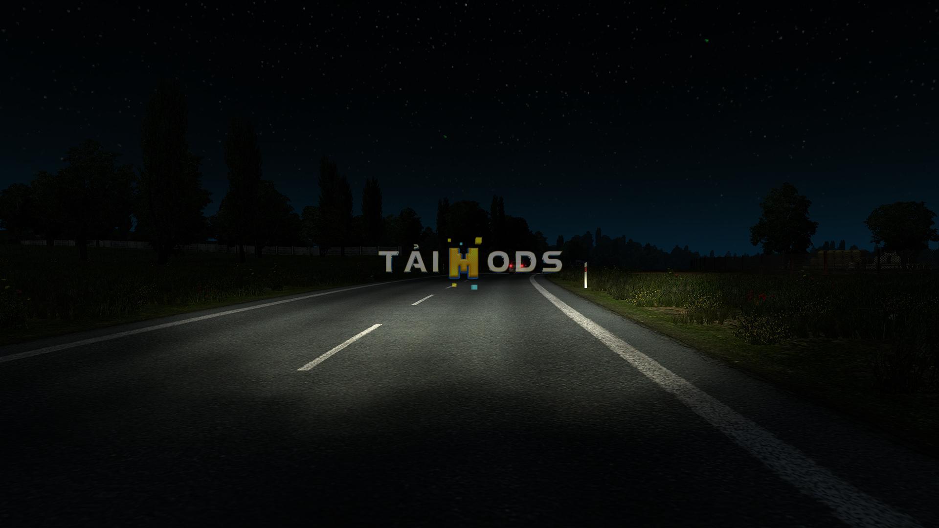 ETS2 - Realistic Night Skies (1.36.x)
