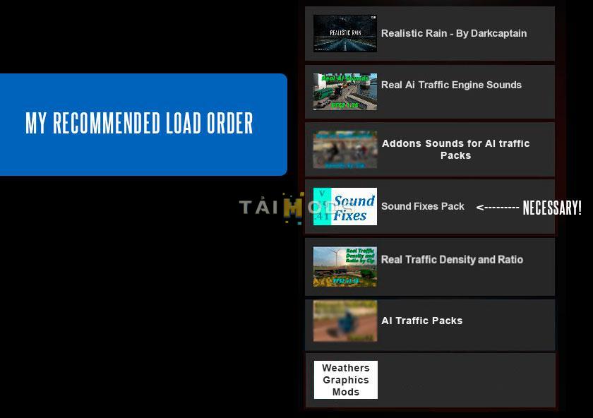 ETS2 - Realistic Rain V3.3 (1.36.x)