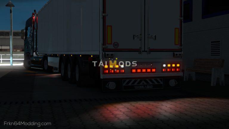 ETS2 - Non-Flared Vehicle Lights Mod V3.0 (1.36.x)