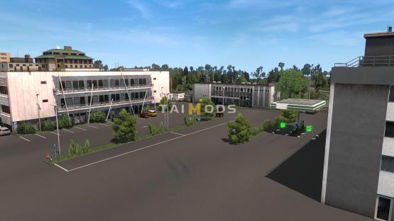 ETS2 - Warehouse in Paris V1.0 (1.36.x)