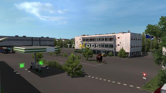 ETS2 - Warehouse in Paris V1.0 (1.36.x)