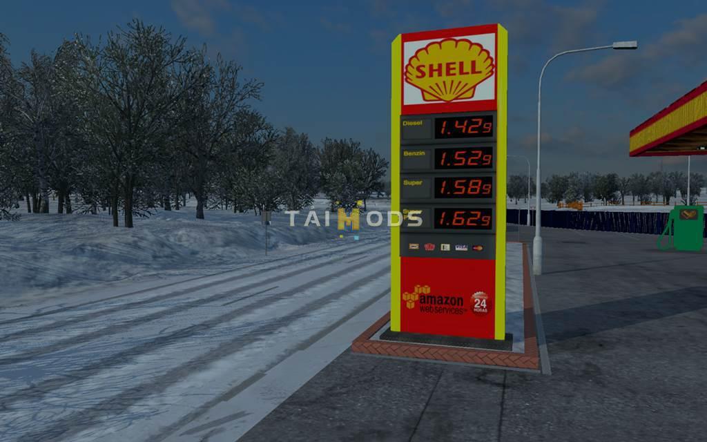 ETS2 - New Real Winter HD 4K V1.1 (1.36.x)