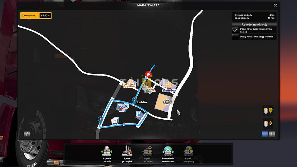 ETS2 - Gps Rg Prodark Led V3.0 (1.36.x)