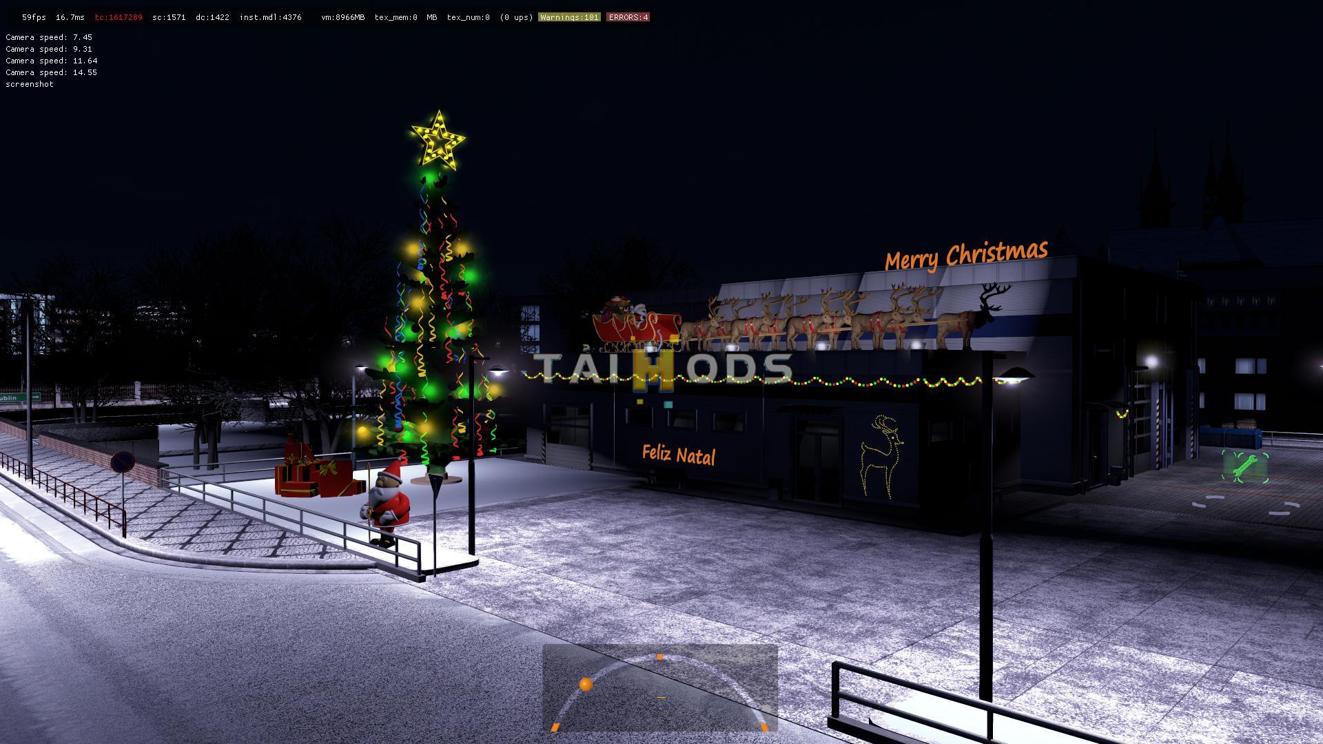 ETS2 - Truck Service Christmas Edition V1.0 (1.36.x)