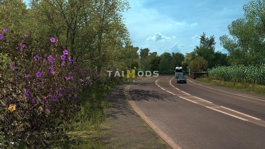 ETS2 - Spring Graphics/Weather V3.7 (1.39.x)