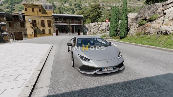 BeamNG – Lamborghini Huracan Car Mod