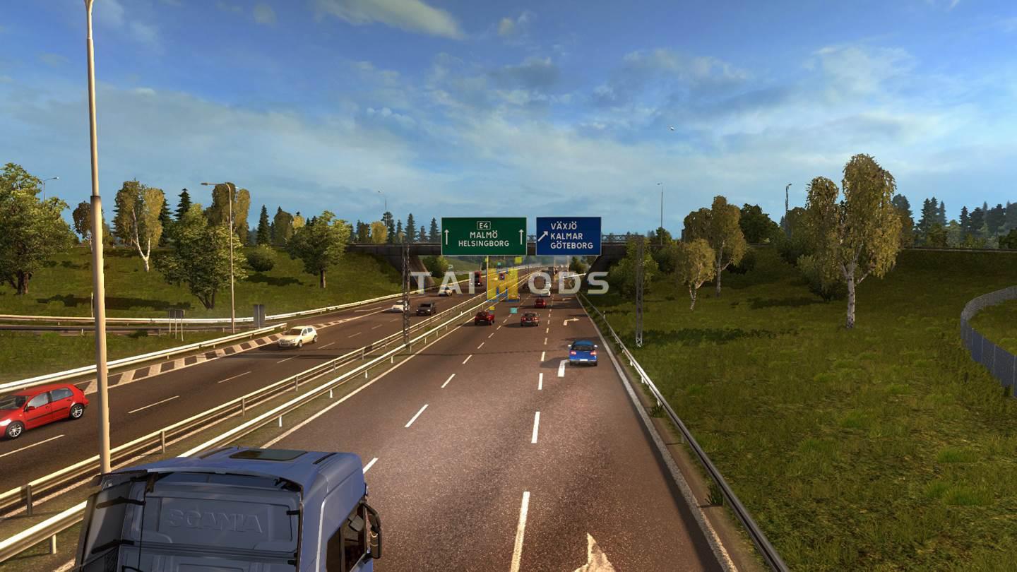 ETS2 - DPs Realistic Traffic RST V1.0.6 (1.36.x)