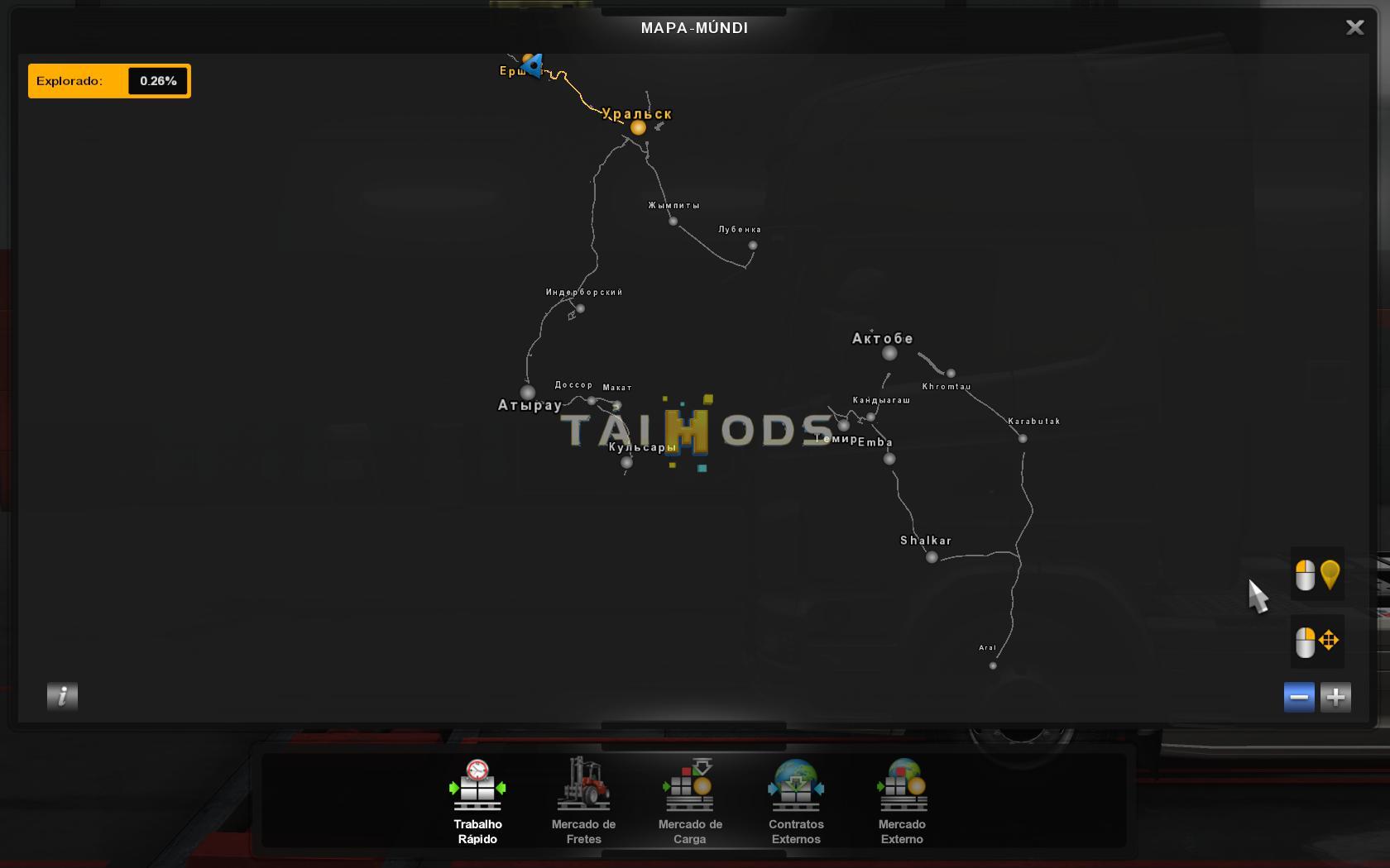 ETS2 - Road to Aral Profile Mod V1.1 (1.35.x)
